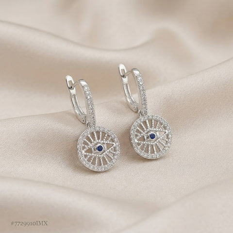 ARETE GANCHO CON OJO CIRCULO - PLATA .925