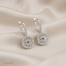 ARETE GANCHO CON OJO CIRCULO - PLATA .925