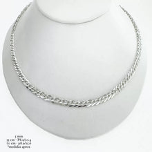 CADENA DOBLE ROMBO 5 mm - PLATA .925