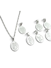 CADENA CON MEDALLA 7 ARCÁNGELES - PLATA .925