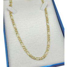 CADENA FÍGARO CÁRT - 4 MM - ORO 10K