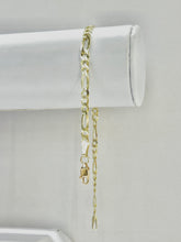 PULSO CART FIGARO 3x1 - 21.5 cm x 4 mm - ORO 10K