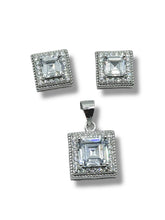 SET / JUEGO CUADRO - PLATA .925