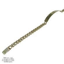 ESCLAVA BARBADA H. MANO 5MM - ORO 10K