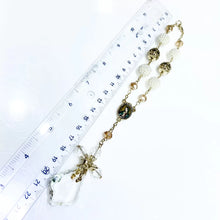 MISTERIO PERLA BORREGO CON CHISPA GR. Y CRISTO EN HOJA CRISTAL