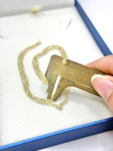CADENA FÍGARO CART 3x1  - 2.5 MM - ITA - ORO 10K