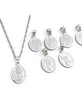 CADENA CON MEDALLA 7 ARCÁNGELES - PLATA .925
