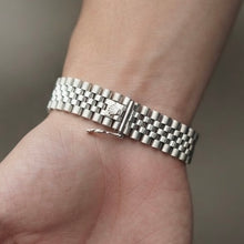 PULSO TIPO RLX - 20 CM x 1.1 CM - PLATA .925
