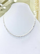 GARGANTILLA BAGUETTES ZIRCONIAS - PLATA .925