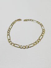 PULSO CART FIGARO 3x1 - 20.5 cm x 5.5 mm - ORO 10K