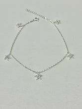 TOBILLERA DIJES COLGANTES - ESTRELLA DE MAR - PLATA .925