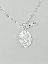 CADENA CON MEDALLA SAN MARTIN CABALLERO - PLATA .925