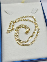 CADENA BARBADA - 4.5 MM  x 55 CM - ORO 10K