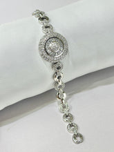 PULSERA CIRCULO CON EXTENSIBLE PLATA .925