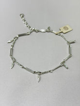 TOBILLERA DIJES PLUMAS - PLATA .925