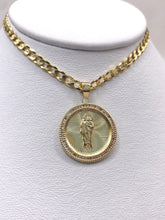 MEDALLA SAN JUDAS TADEO - 2.4 cm - ORO 10K