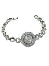 PULSERA CIRCULO CON EXTENSIBLE PLATA .925
