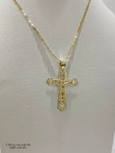 CADENA CON CRISTO TROQUELADO MOD. 4 - ORO 10K