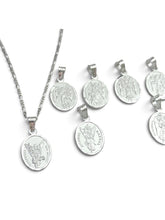 CADENA CON MEDALLA 7 ARCÁNGELES - PLATA .925