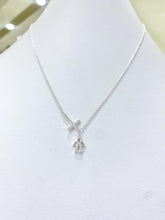 GARGANTILLA CRUZ CON ANGEL - PLATA .925
