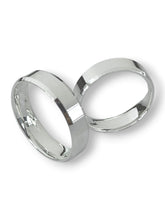 ARGOLLA LISA 5 MM - FILO ESPEJO DIAGONAL - PLATA .925