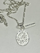 CADENA CON MEDALLA SANTÍSIMA TRINIDAD - PLATA .925
