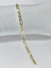 PULSO CART FIGARO 3x1 - 20.5 cm x 5.5 mm - ORO 10K