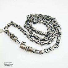 CADENA PAVONADA BALI BIKE 5mm - PLATA .925