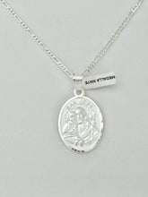 CADENA CON MEDALLA SAN JOSE - PLATA .925