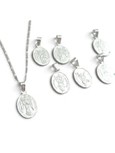 CADENA CON MEDALLA 7 ARCÁNGELES - PLATA .925