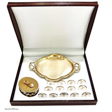 JUEGO DE ARRAS CHAPA DE ORO ROSA - CENTENARIO.