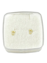 BROQUEL PIE SILUETA MINI - ORO 10K