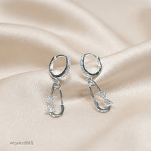 ARRACADA CON SEGURITO COLGANTE - PLATA .925