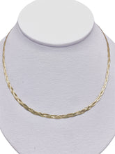 GARGANTILLA COLLAR TRENZA - 40 cm - ORO 10K