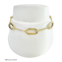 PULSERA ESLABÓN LARGO - ORO 10K