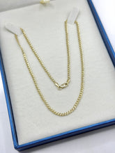 CADENA BARBADA - 2.5 MM - ITA - ORO 10K