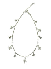 TOBILLERA DIJES COLGANTES - DESTELLOS - PLATA .925
