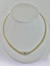CADENA BARBADA - 60 cm x 5 mm - ORO 10K
