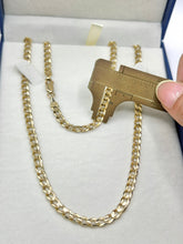 CADENA BARBADA - 4.5 MM  x 55 CM - ORO 10K