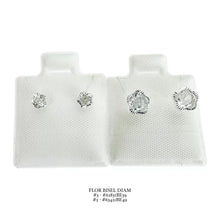 BROQUEL FLOR ZIRCONIA BISEL DIAMANTADO