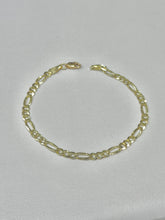 PULSO CART FIGARO 3x1 - 21.5 cm x 4 mm - ORO 10K