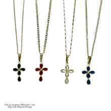 GARGANTILLA CON CRUZ GOTITAS