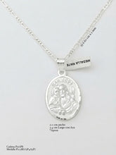 CADENA CON MEDALLA SAN JOSE - PLATA .925