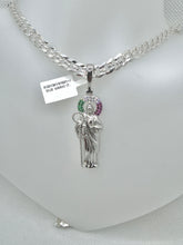DIJE SAN JUDAS TADEO COMPLETO 3D ITALY - PLATA .925