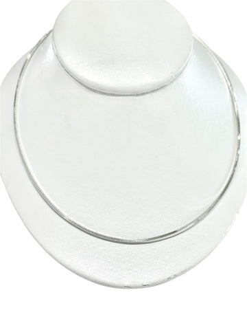 CADENA COLA DE RATA CUADRADA - 2 mm - PLATA .925