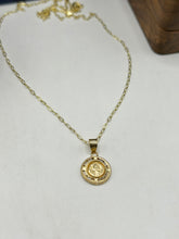 CADENA CON MEDALLA SAN BENITO - 1.3 CM - 50 CM LARGO - ORO 10K