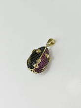 DIJE ELEGÚA SANTO ORISHA - CHICO 2.5 cm - ORO 10K