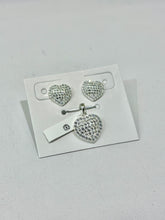 SET / JUEGO CORAZON - PLATA .925