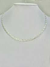 COLLAR GARGANTILLA - TRENZA 3 HILOS - PLATA .925