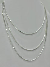 CADENA COLA DE RATA CUADRADA - 2 mm - PLATA .925